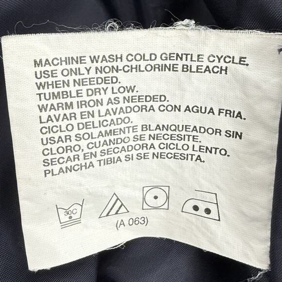 Vintage Members Only Zipper Up Racer Jacket Men’s Size XL Navy Blue Nylon Lined - Picture 6 of 10